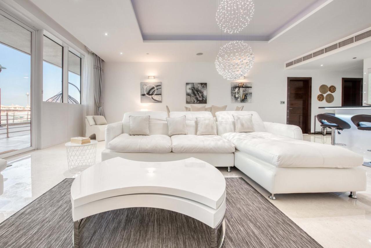 Apartament Maison Privee - Spacious Apt On Palm Jumeirah W Sea Views And Premium Facilities Access Dubaj Zewnętrze zdjęcie